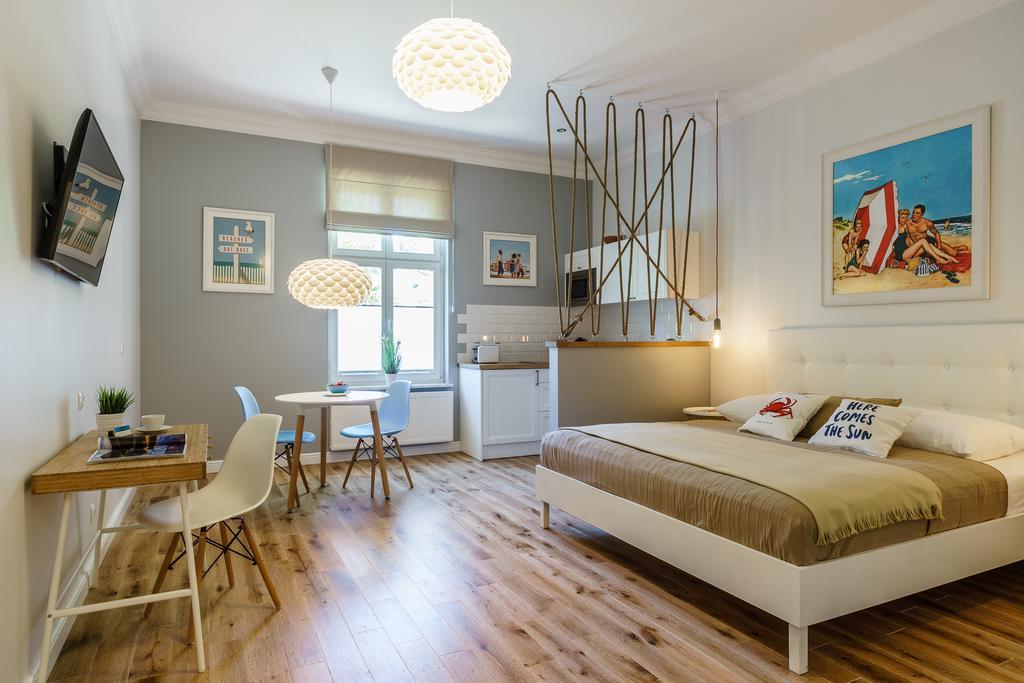 Apartment Sanhaus Apartments - Ul Haffnera I Okolice - 3-5 Minut Od Plazy I Deptaka